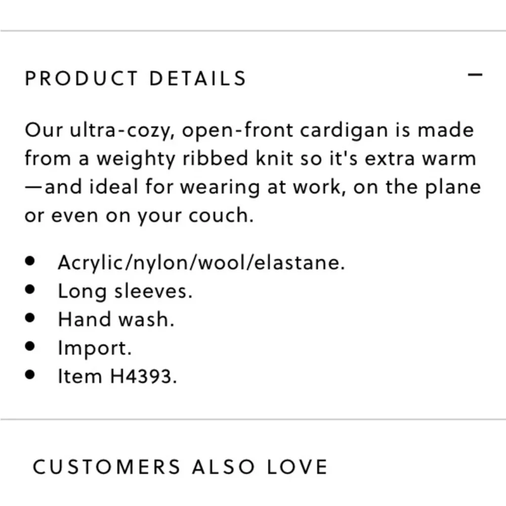 J.Crew Ribbed shawl cardigan